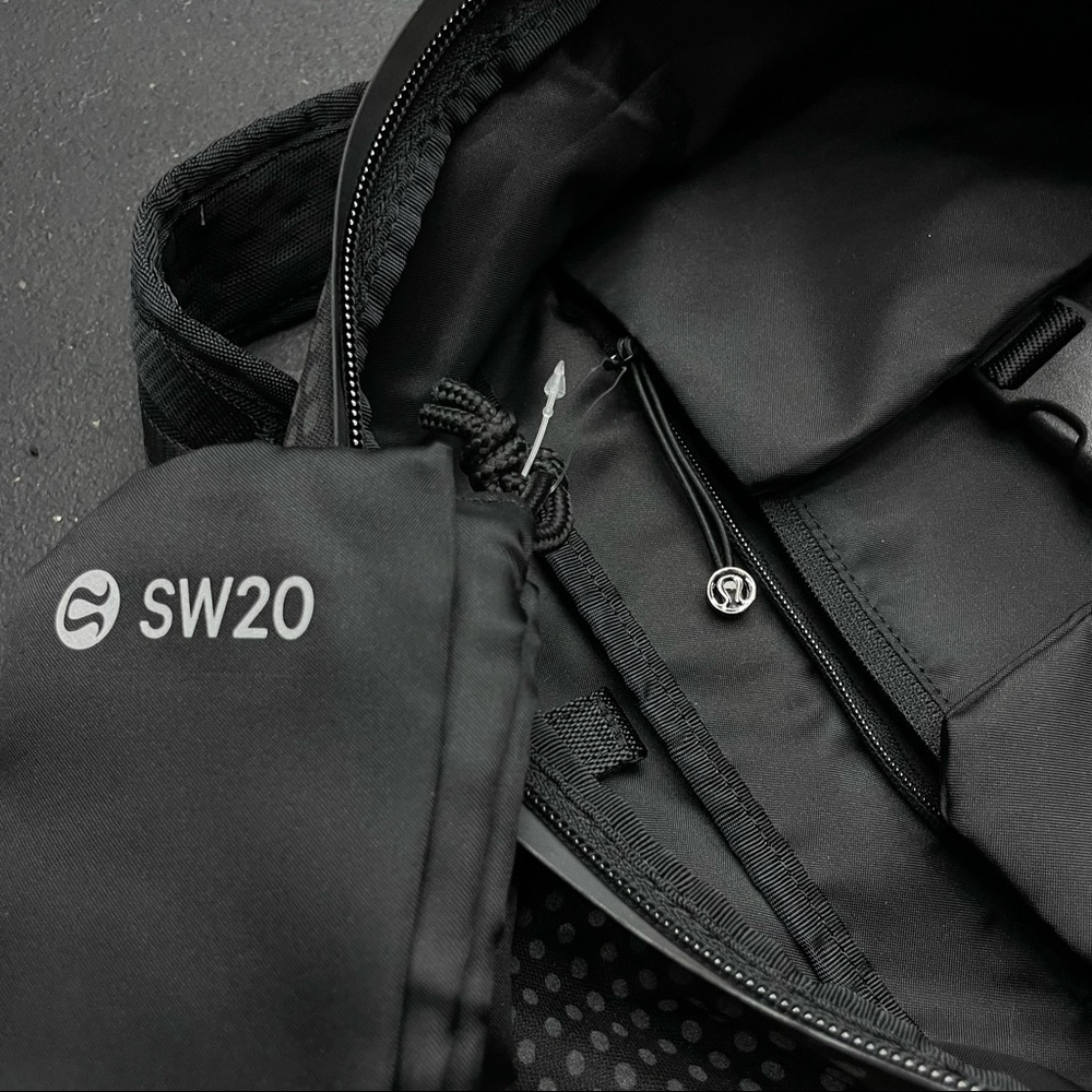 RARE lululemon Fast and Free Reflective Backpack *SW SeaWheeze edition - Picture 5 of 6